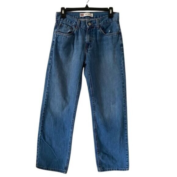 Levi’s 550 Relaxed Jeans 28x28 Boys Size‎ 16 Reg Pre-Owned - Picture 1 of 10